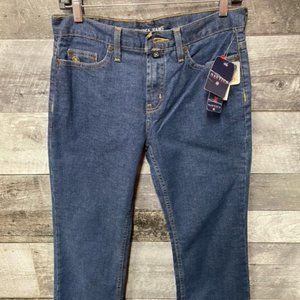 NAUTICA Flare Slim Fit Stretch Low Rise Jeans Size: 4 NWT